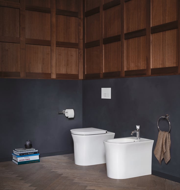 Duravit Starck T dorullholder, krom