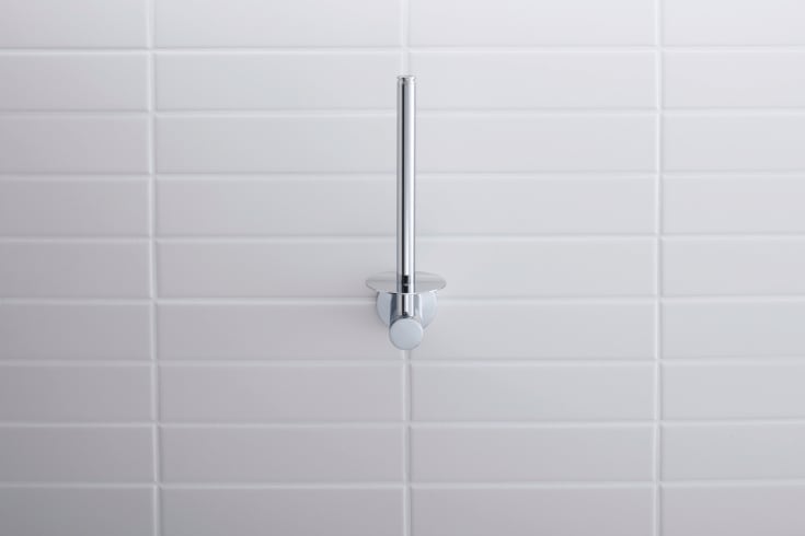 Duravit D-Code reservepapirholder, krom