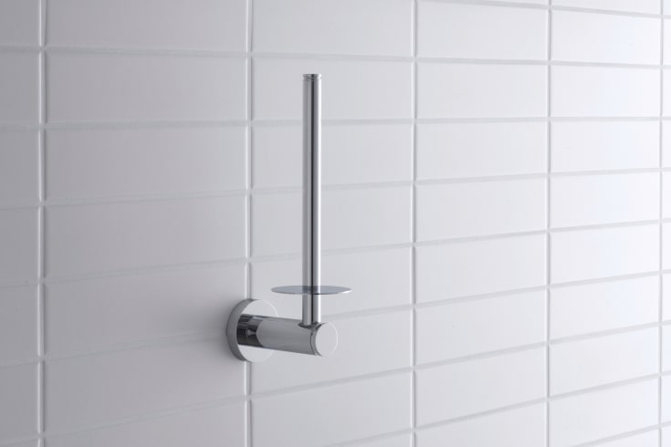 Duravit D-Code reservepapirholder, krom
