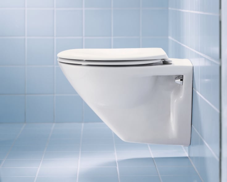 Duravit Duraplus toiletbræt, soft close, hvid
