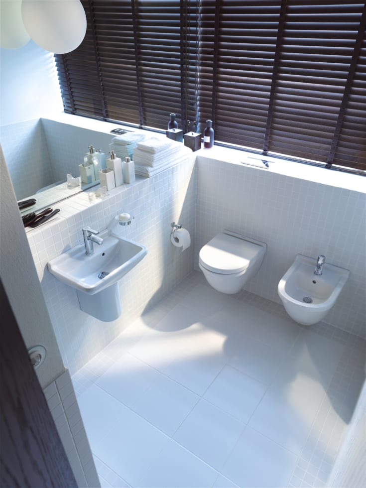 Duravit Starck 3 toiletbræt, soft close, aftagelig, hvid