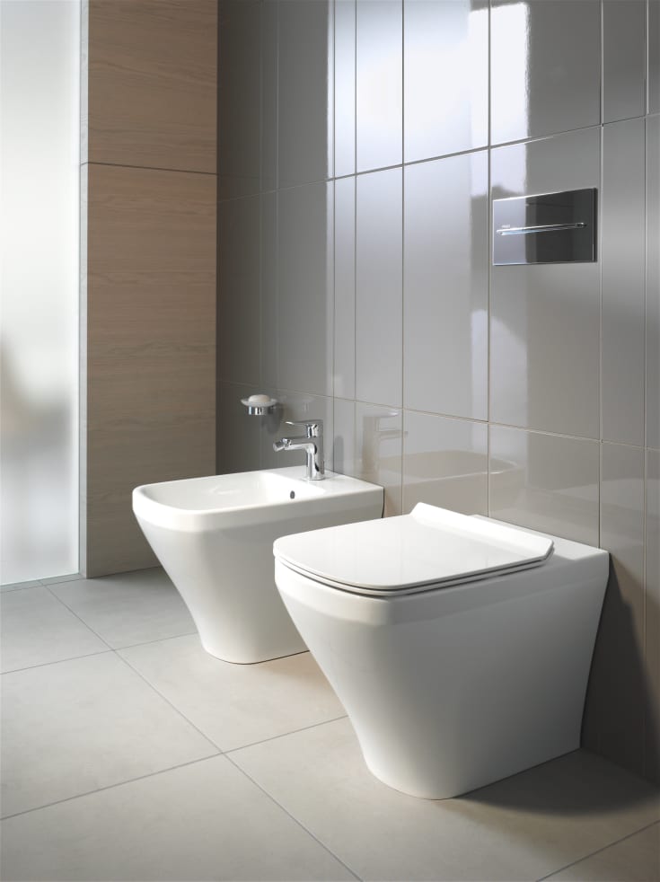 Duravit DuraStyle toiletbræt, soft close, aftagelig, hvid