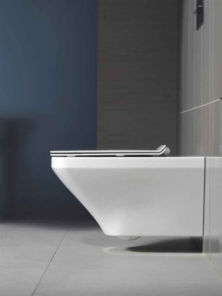 Duravit DuraStyle toalettsits, soft close, snabbfäste, vit