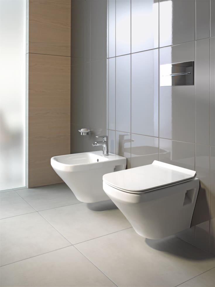 Duravit DuraStyle toiletbræt, soft close, aftagelig, hvid