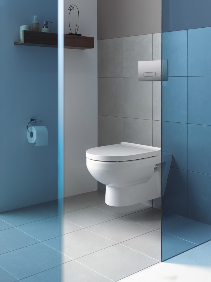 Duravit No.1 toiletbræt, soft close, hvid