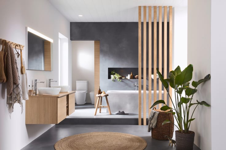 Duravit D-Neo toiletbræt, soft close, aftagelig, hvid