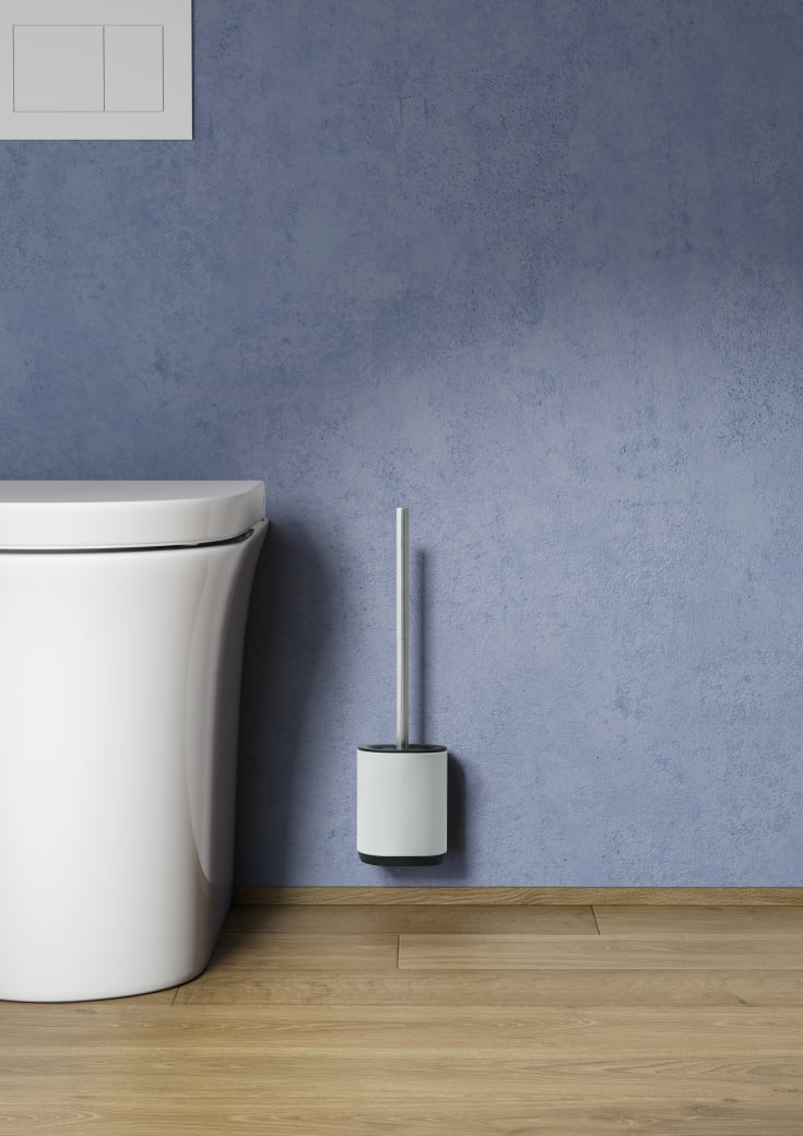 Hefe Bia toiletbørste, hvid
