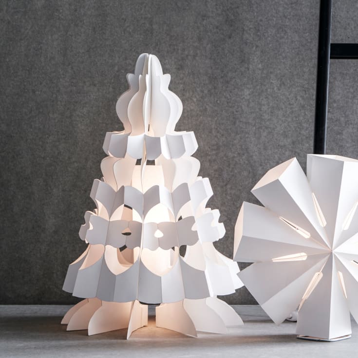 Markslöjd Ramsta pappersjulgran, H50 cm