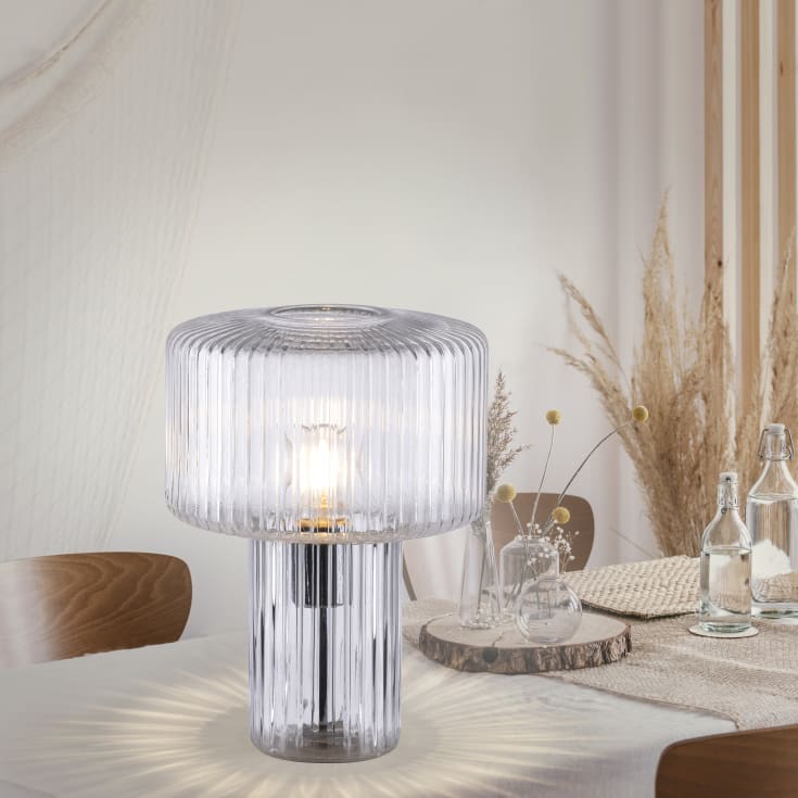 Paul Neuhaus Fungus bordlampe, klar