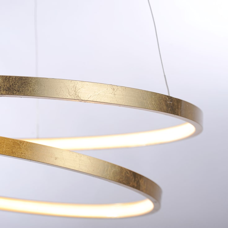 Paul Neuhaus Roman lysekrone, guld, Ø55 cm