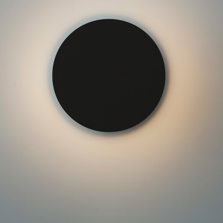 Antidark Dot væglampe, sort