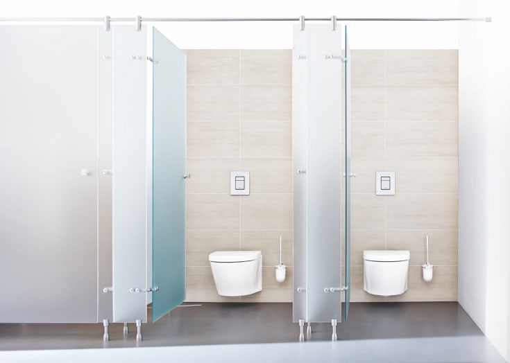 Grohe Skate Cosmopolitan spolplatta, stål