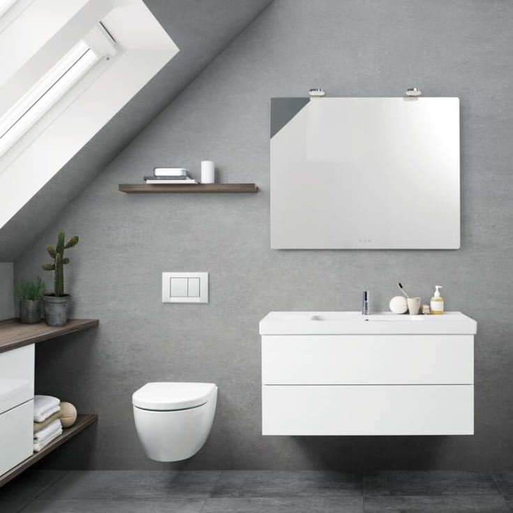 Dansani Soft spegel, 100x80 cm