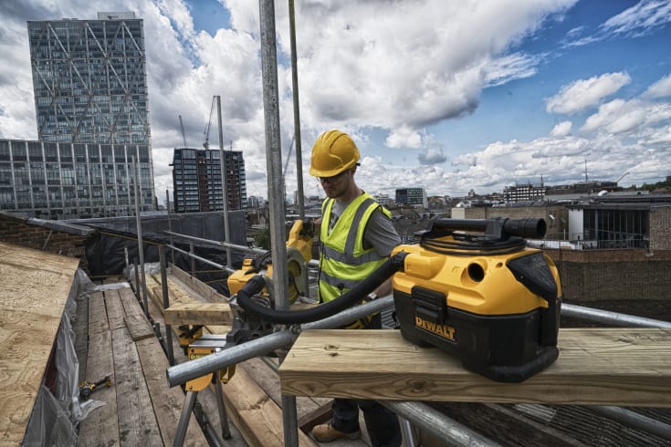 DeWalt 18V/54V XR DCV584L-QW Flexvolt støvsuger, L klasse, uden batteri