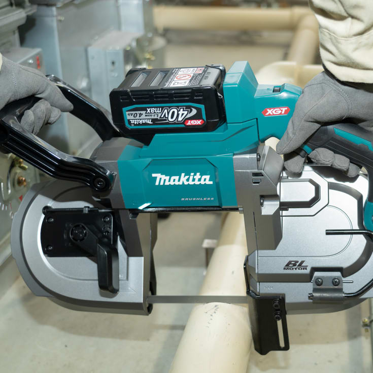Makita båndsav PB002GZ, 40 V