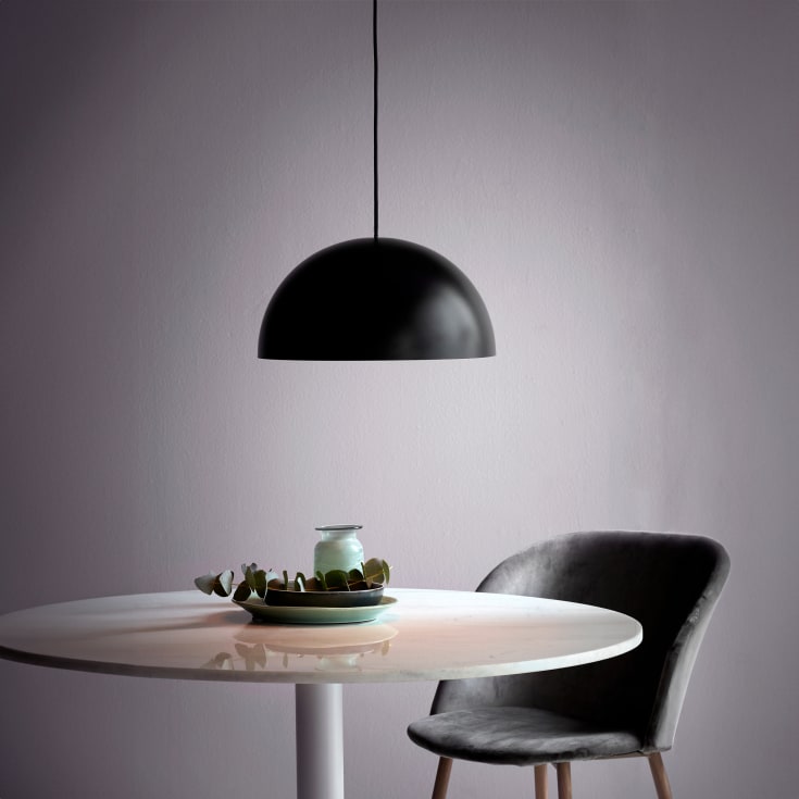 Nordlux Ellen pendellampa, svart, Ø40 cm