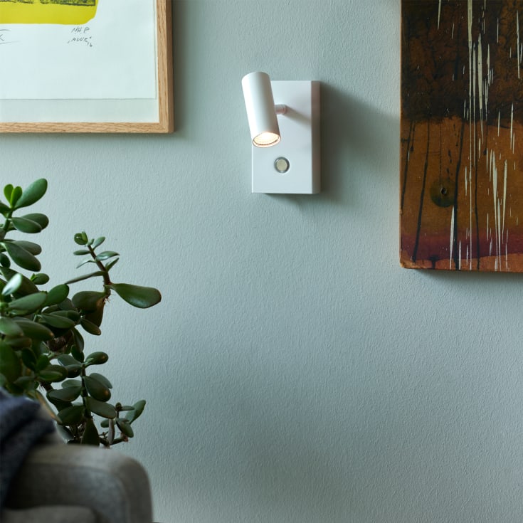 Nordlux Omari vägglampa, vit