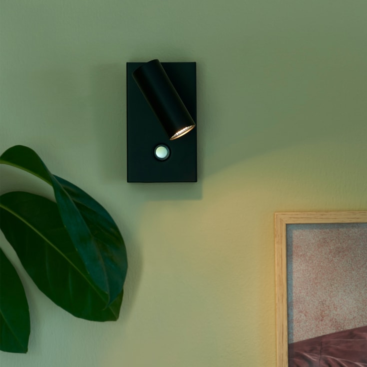 Nordlux Omari vägglampa, svart