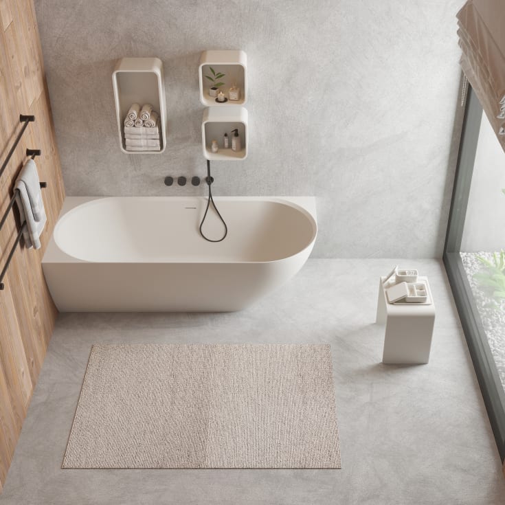 Ideavit SolidNova badkar, 180x80 cm, matt vit