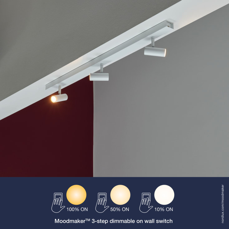 Nordlux Omari spotlampe, hvid