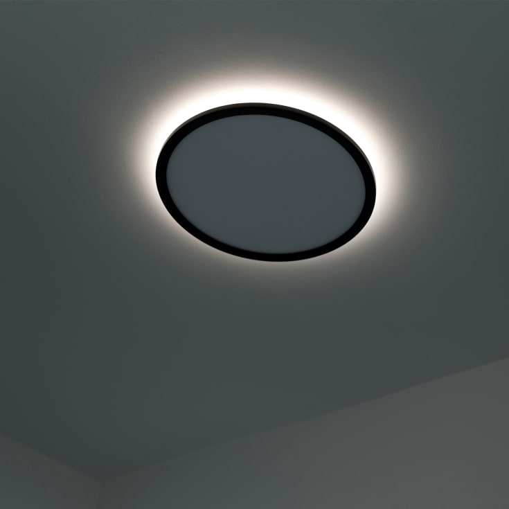 Nordlux Smart Liva plafond, svart