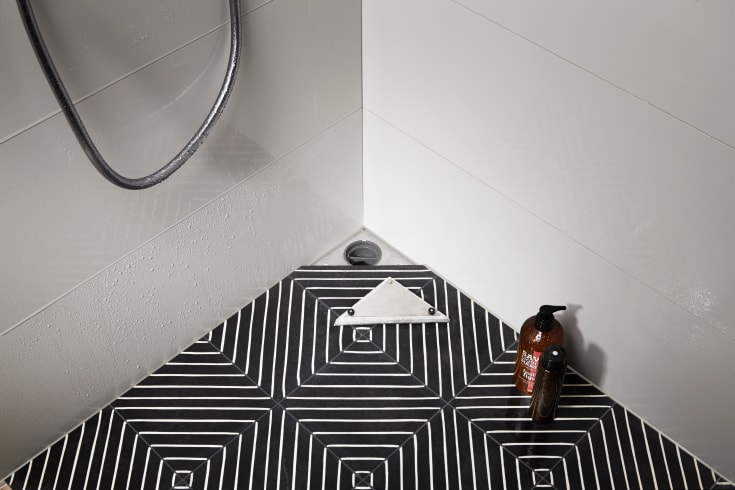 Unidrain Highline Custom hjørneafløb
