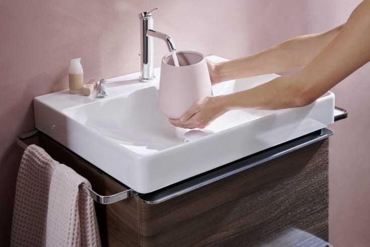 Hansgrohe Tecturis S 110 tvättställsblandare, krom