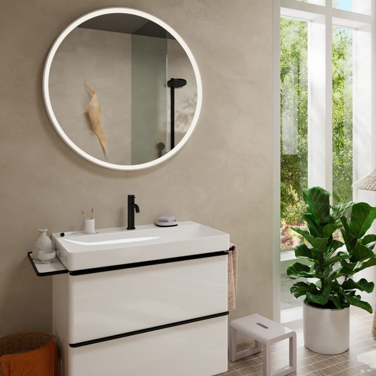 Hansgrohe Tecturis S tvättställsblandare, matt svart