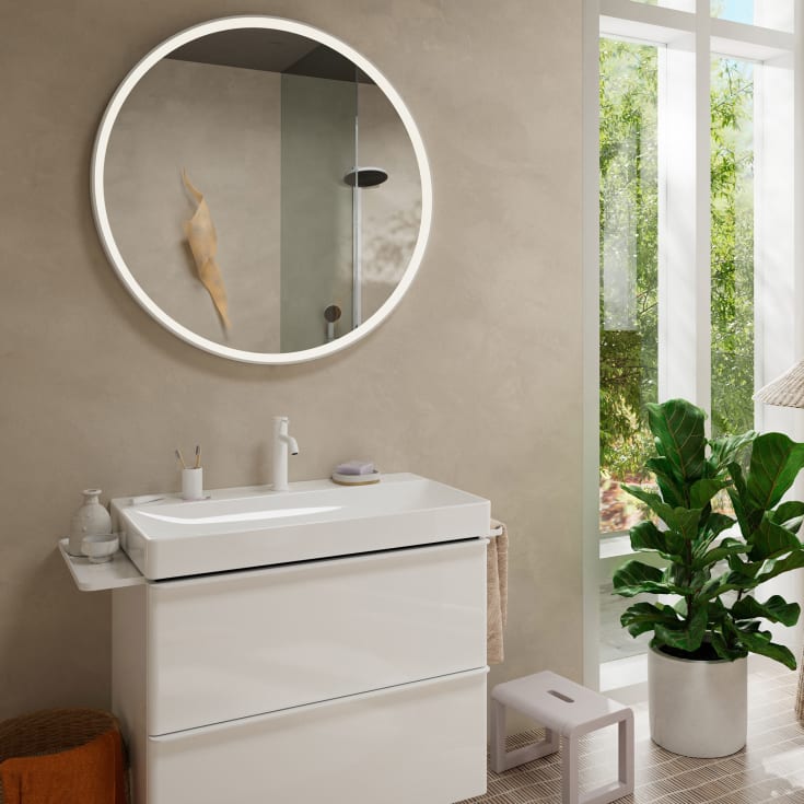 Hansgrohe Tecturis S tvättställsblandare, matt vit