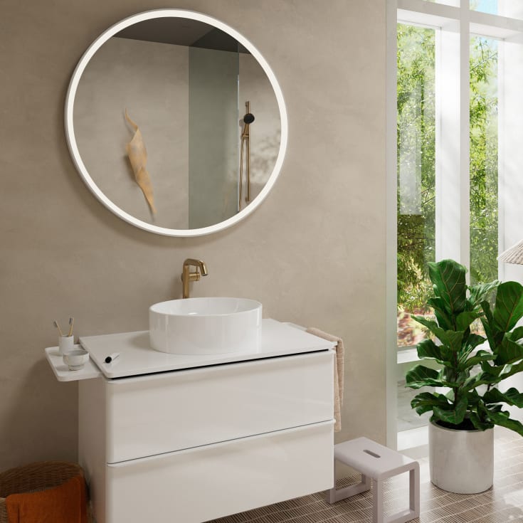 Hansgrohe Tecturis S 240 Fine håndvaskarmatur, børstet bronze