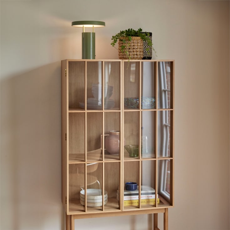 Hübsch BringMe uppladningsbar bordslampa, grön