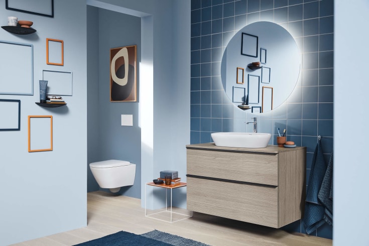 Duravit D-Neo håndvask, 60x40 cm, hvid