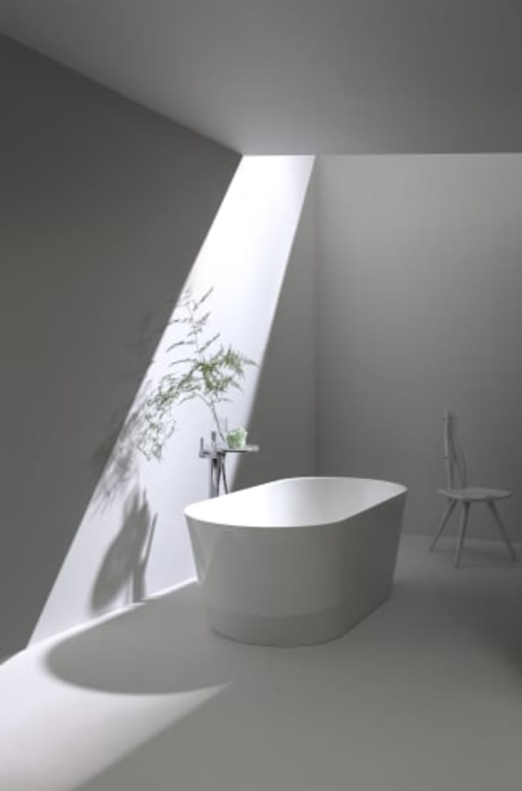 Laufen Pro badekar, 165x55 cm, hvit