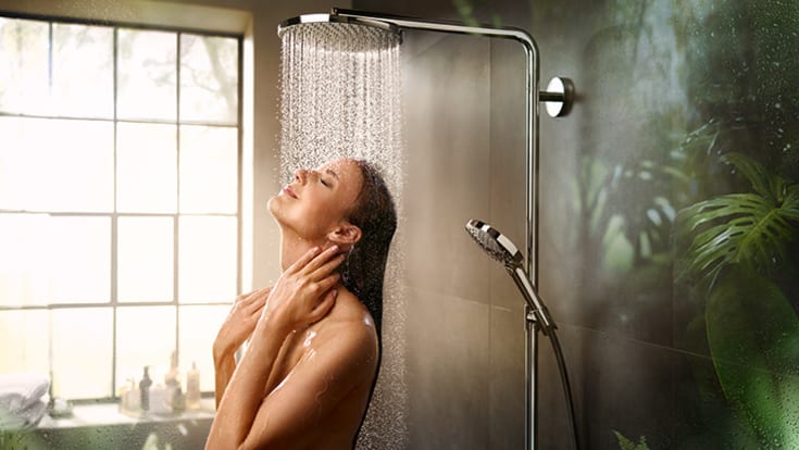 Hansgrohe Raindance S Showerpipe 240 duschset, krom