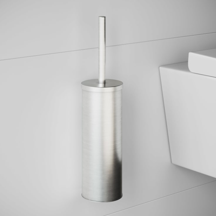 Cosmic Logic toiletbørste, børstet rustfrit stål