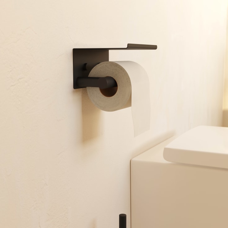 Cosmic Architect S+ toiletrulleholder, mat sort