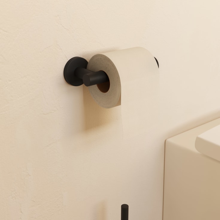 Cosmic Architect S+ toiletrulleholder, mat sort