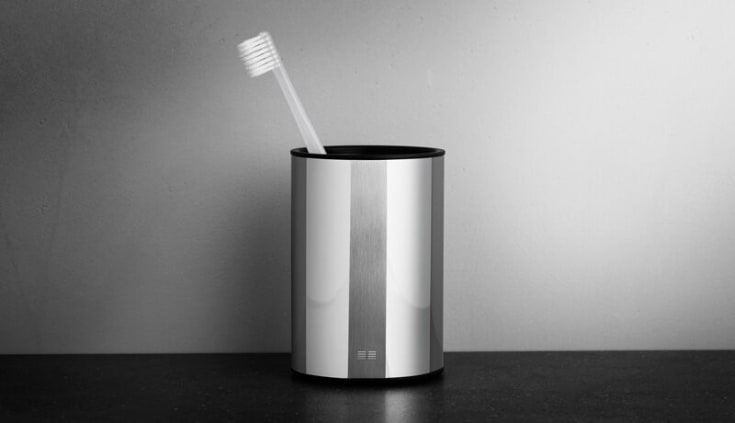 Unidrain Reframe tandkrus, poleret rustfrit stål