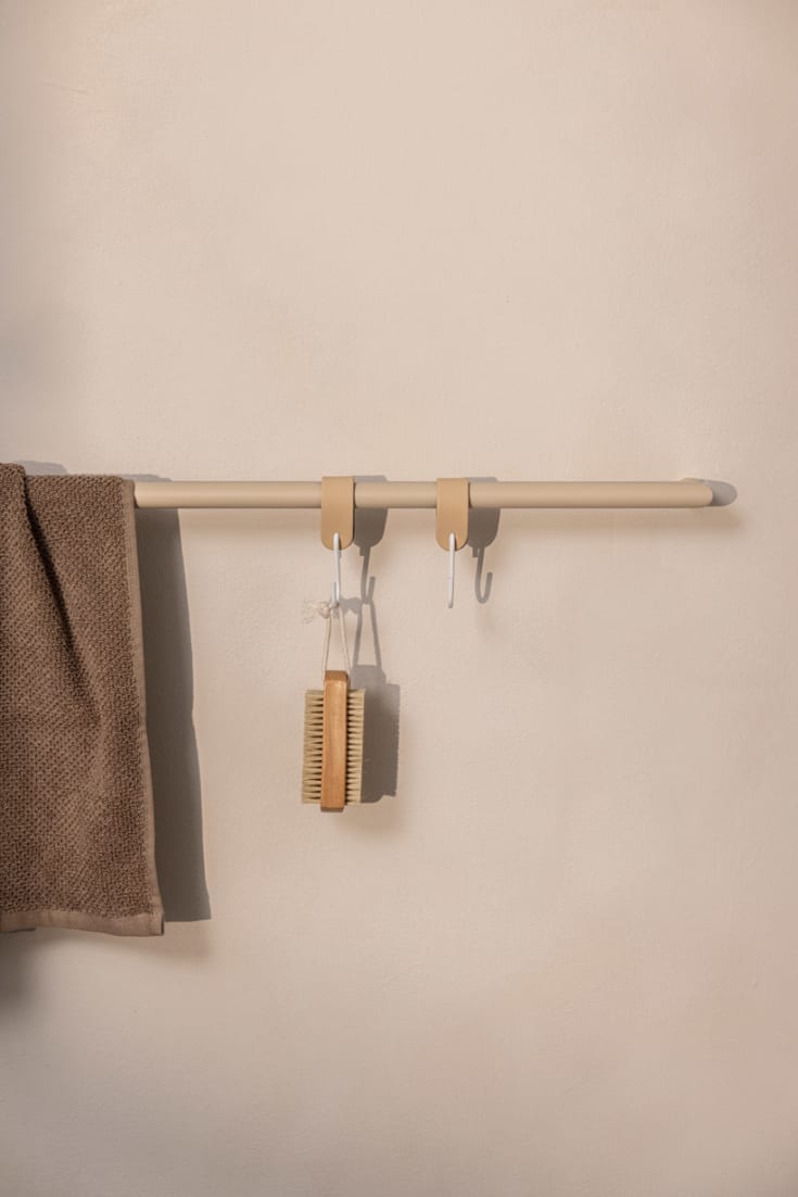 Metallbude Vana handduksstÄng, 55 cm, beige