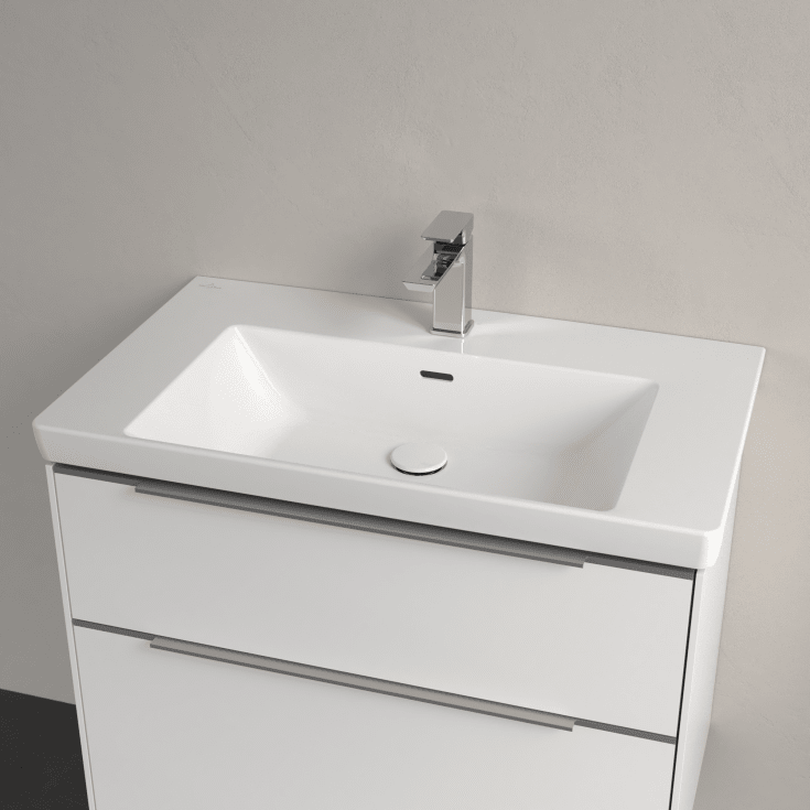 Villeroy & Boch Subway 3.0 møbelservant, 80x47 cm, hvit