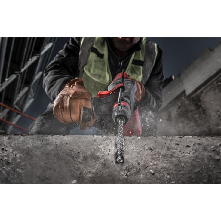 Milwaukee MX4 SDS+ hammerborsæt, 7 stk