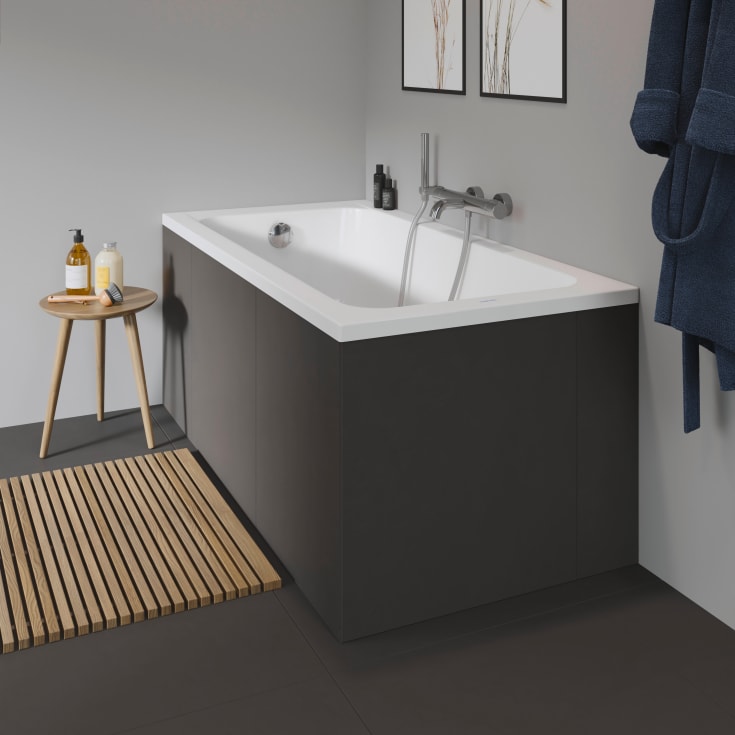 Duravit D-Code badkar, 150x75 cm, vit