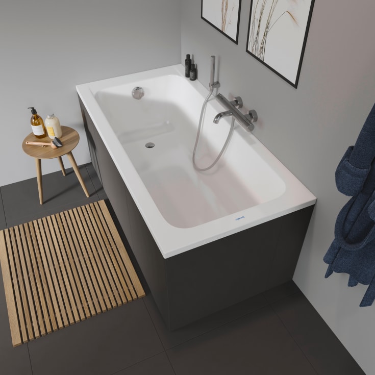 Duravit D-Code badekar, 150x75 cm, hvid