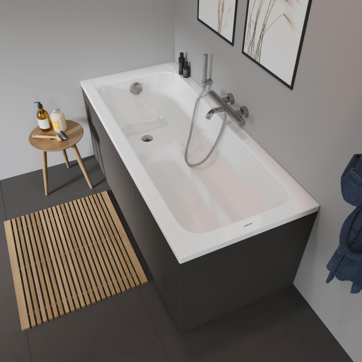 Duravit D-Code badkar, 160x70 cm, vit