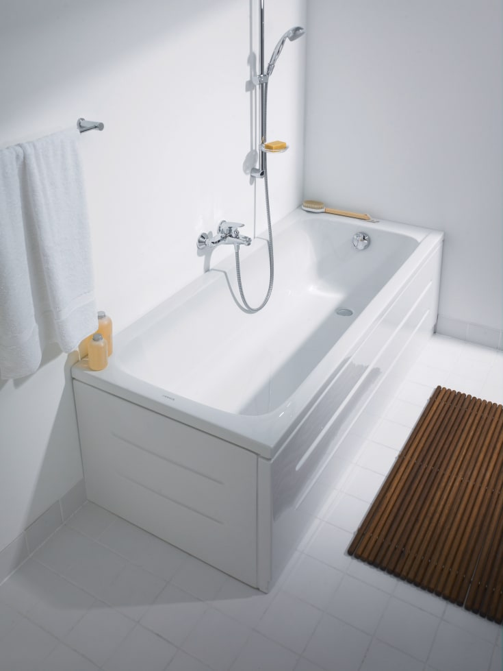 Duravit D-Code badkar, 170x70 cm, vit