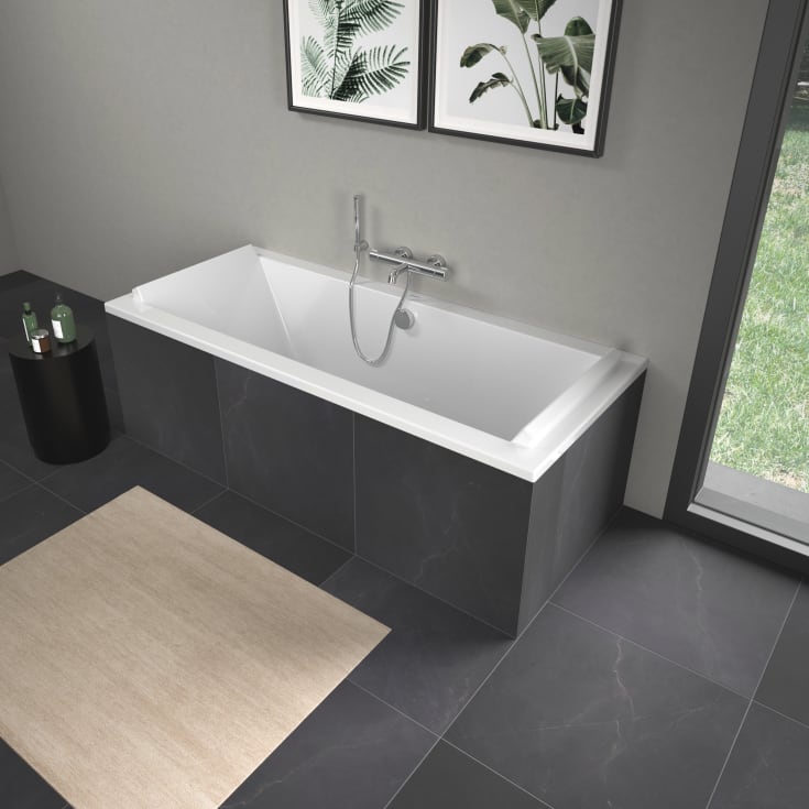 Duravit Starck badkar, 160x70 cm, vit