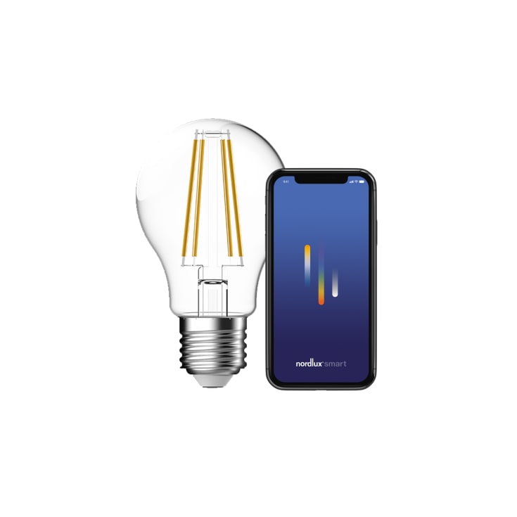 Nordlux Smart E27 standardpære, 2200K-6500K, 4,7W