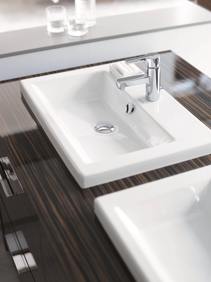 Duravit 2nd Floor toppmontert servant, 60x43 cm, hvit