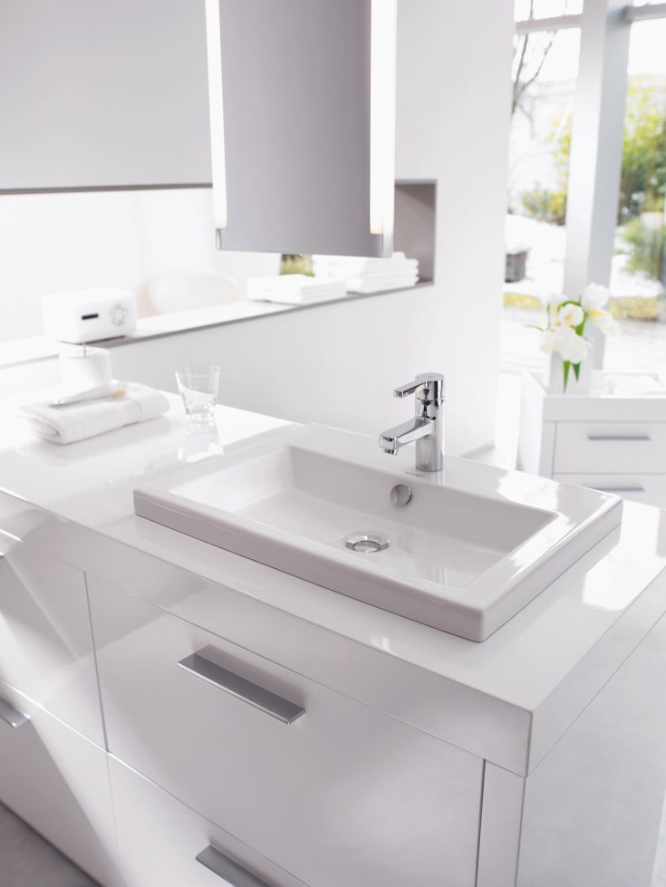 Duravit 2nd Floor tvättställ, 60x43 cm, vit
