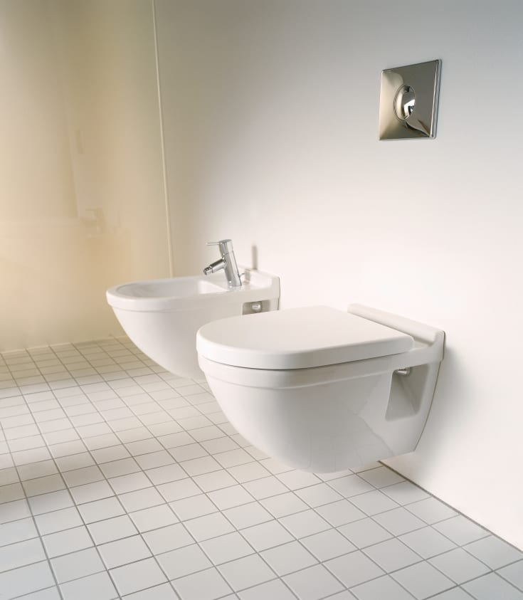 Duravit Starck 3 toiletbræt, hvid